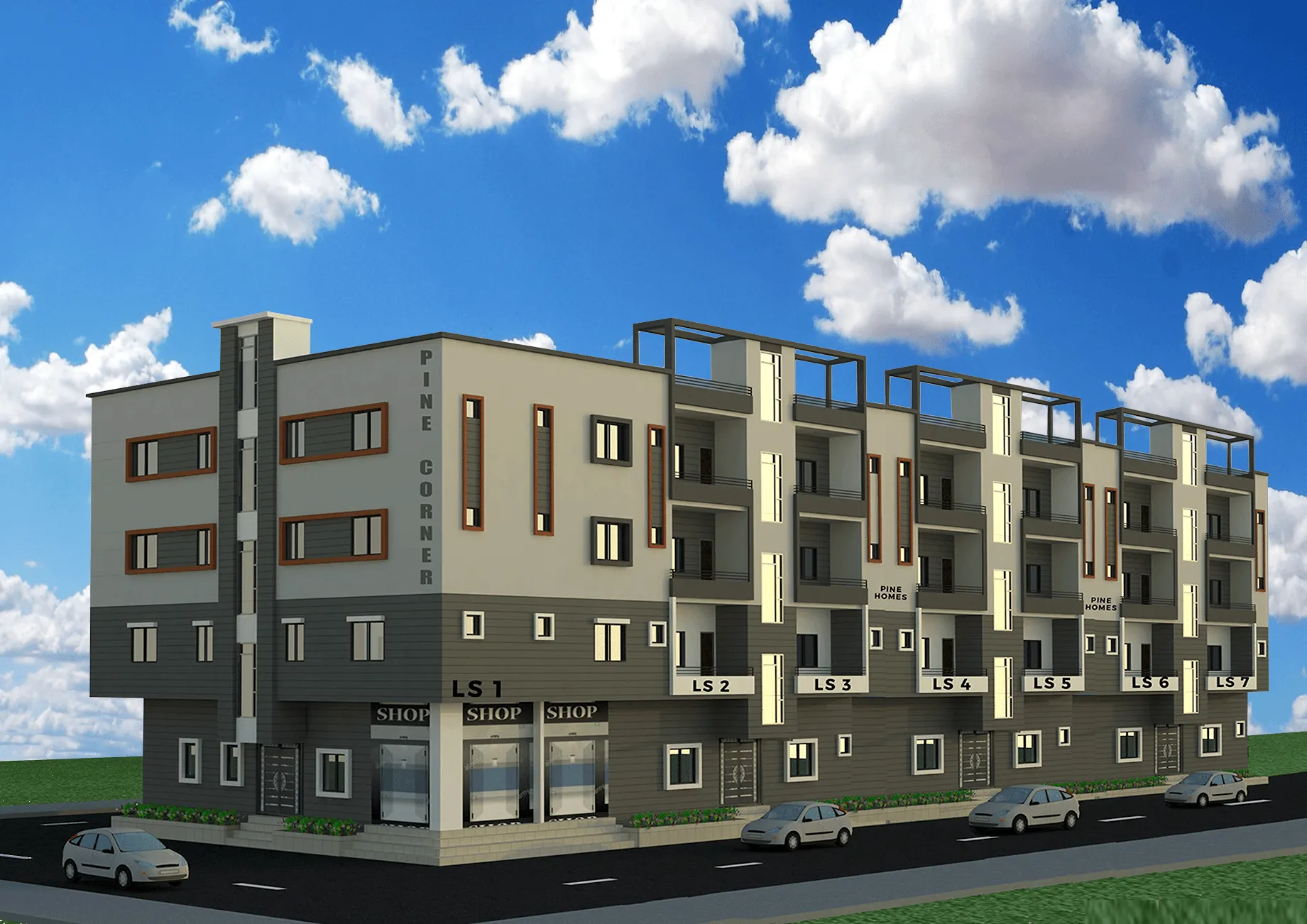 PINE CORNER | Pine Builders & Developers Project | Pine Builders and ...
